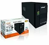 UPS 1000VA LED Batteria, Gruppo do continuità UPS-1000VA per Computer, Pc, CONTROLLO da FULMINI, SOVRACCARICO, SURRISCALDAMENTO