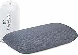 Third of Life VOLAR QuickDry Cuscino da viaggio in memory foam | Supporto cervicale ortopedico con federa termica ad asciugatura rapida | Piccolo e compatto per viaggiare I 40x25x10 cm