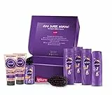 Sunsilk, Box Liscio Perfetto, Idea Regalo Donna per Capelli Lisci con 3 Shampoo 250 ml, 1 Balsamo 200 ml, 2 Trattamenti Intensivi 180 ml, 1 Crema Districante 200 ml, 1 Spazzola Sunsilk