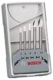 Bosch Professional Set da 5 Pezzi di punte per piastrelle Set CYL-9 SoftCeramic, per piastrelle di ceramica morbide, Ø 4-10 mm, accessori trapani