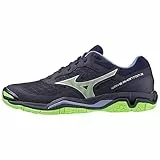 Mizuno Wave Phantom 3, Interno Unisex-Adulto, Eblue Techgreen Lolite, 44.5 EU