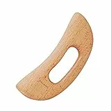 Massaggiatore linfatico drenante, strumento Gua Sha in legno, raschietto manuale per massaggio anticellulite e allevia l'affaticamento muscolare, pagaia Gua Sha per il corpo