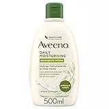 Aveeno Daily Moisturising, Detergente Intimo Extra Delicato Naturale Senza Sapone, Profumo di Vaniglia, 500 ml