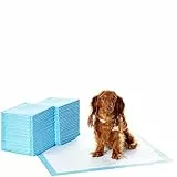 Amazon Basics, Tappetini resistenti per l'addestramento di cani e cuccioli, a prova di perdite con superficie ad asciugatura rapida, dimensione standard, confezione da 50