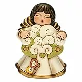 THUN - Angelo con Albero della Vita Limited Edition 2022, Versione Grande - Ceramica - Living, Icone - 13,6X12,4X19 CM h h