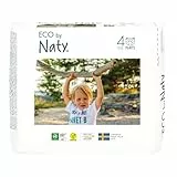 Eco by Naty Pannolini a Mutandina - Pannolini mutandina ipoallergenici e privi di sostanze chimiche, altamente assorbenti ed ecologici per bambini e bambine (Taglia 4, 22 unità)