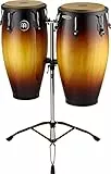 Meinl HC812NT - Kit di percussioni in legno Conga, serie Headliner, diametro 27,94 cm (11') e 30,48 cm (12'), Sole splendente vintage