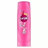 Sunsilk, Balsamo Scintille di Luce, Anticrespo Districante, Dona Lucentezza al Capello, Formula Active-Fusion con Olio di Jojoba, Collagene, Proteine di Perla e Biotina, 200 ml