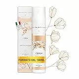 Siero Viso Acido Ialuronico Puro 100% I-SERUM 100ml [Texture EVANESCENTE] - Siero Viso Idratante e Antiossidante ricco di Vitamina E - Pelle Più Distesa, Luminosa Setosa AMADERM