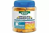ESI - Multicomplex Vitamine B, Integratore Alimentare Multivitaminico del Gruppo B, con Selenio, a Rilascio Prolungato, Riduce Stress e Affaticamento, Ideale nei Cambi di Stagione, 50 Compresse