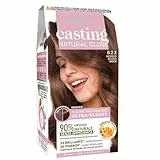 L'Oréal Paris Colorazione Semipermanente Casting Natural Gloss, Colore Trattamento Ultra Glossy, Senza Ammoniaca, Colore: Biondo Scuro Noce 623