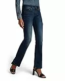 G-STAR RAW Midge Bootcut Jeans, Blu (Dk Aged D01896-6553-89), 27W / 30L Donna