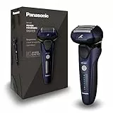Panasonic Series 800 ES-LV67 Rasoio Wet and Dry, 5 Lame Su Testina Multidirezionale, Motore Lineare Ad Alta Velocità, Rasatura Precisa E Profonda, Tagliabasette A Scomparsa, Viola