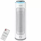 iDOO Termoventilatore, Stufa Elettrica Basso Consumo con Telecomando, Ceramica PTC Termoventilatore con Termostato, display LED, timer 12H, oscillazione 60°, silenzioso