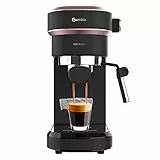 Cecotec - Cafelizzia 890 Rose, Macchina per il caffè espresso e cappuccino, 1350 W, sistema Thermoblock, 20 bar, modalità automatica per 1 o 2 caffè, vaporizzatore orientabile, capacità 1,2 L