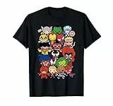 Marvel Heroes And Villains Team Kawaii Maglietta