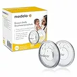 Medela Proteggi Capezzolo Senza BPA, in Morbido Silicone, con Fori di Ventilazione Traspiranti, Include 2 Protezioni