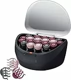 Remington Velluto, H5600 Bigodini Ionici - 20 Pezzi, Black/Pink