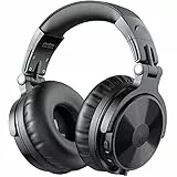 OneOdio Pro C Cuffie Bluetooth Over Ear Cuffie Wireless Bluetooth Cuffie Audio,Cuffie con Microfono 110 Ore di riproduzione, Cuffie Pieghevoli con Altoparlante al Neodimio da 50 mm for Pad/Phone/PC