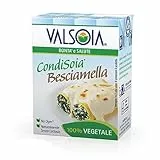 BESCIAMELLA CONDISOIA VALSOIA 100% VEGETALE DA 200 ML PANNA PRIMO CREMA LASAGNA