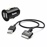 Hama MFI - Caricatore USB Dual Piccolino e Cavo di ricarica/sincronizzazione per Apple iPod/iPhone