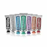 Marvis Set con 7 tubetti di dentifricio, 175ml (7 x 25ml)