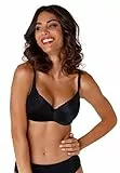 LOVABLE Reggiseno con Ferretto Sfilabile 24H Lift Donna, Nero, 5-D/38 D
