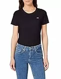 Levi's Perfect Tee Mineral Black, Maglietta Donna, Caviar, L
