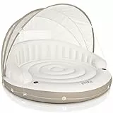 Intex Materassino Gonfiabile Galleggiante Parasole 199x150 cm per Piscina Mare