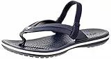 Crocs Crocband Strap Flip K Unisex - Adulto Ciabatte, Scarpe da Spiaggia e Piscina, Blu (Navy), 23/24 EU