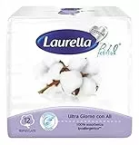 Laurella Assorbenti Ultra Ali Giorno Cotone, 12Pz