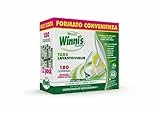 Winni's - Pastiglie per Lavastoviglie, 180 Tabs, Detersivo Fragranza di Limone, Confezione da 12