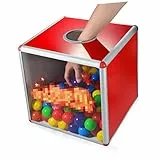 Gogogmee 50Pcs Partito Lotteria Palla Di Ricambio Palla Bingo Set Caramelle Contenitori Caramelle Giocattoli Mini Recinzione Palle Per Bambini Gioco Palla Palla Con La Palla