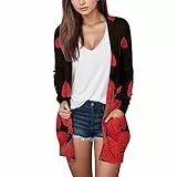 AJGRHE Coprispalle Jeans Donna Estivi San Valentino Giacche Di Transizione Felpe Con Zip da Donna Cappotto Oversize Antivento Giacca Con Cappuccio Casual Cappotti Invernali (Rosso,L)