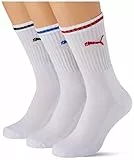 PUMA CREW SOCK, Calzini, Unisex - Adulto, Blanco (White), 43-46