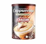 Crastan Cappuccino Classico - Caffè istantaneo, 250 g, 20 tazze