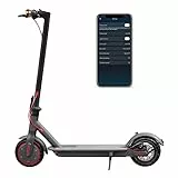 Sixfox TX01 Monopattino Elettrico con Frecce Direzionali, 8.5' Pneumatici Solidi, 350W Motore Potente, Display LCD, Carico massimo 120 kg