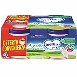 Mellin Omogeneizzato di Agnello, Blu, 4X80G