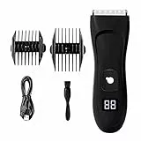 Anself Tagliacapelli elettrico Uomo Cordless Ricaricabile per tutto il corpo Macchina per tagliare i capelli Uso domestico Lavabile Set da barba con pettini di posizionamento
