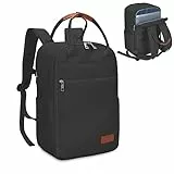 Zaino per Ryanair 40x20x25 Bagaglio a Mano Zaino Aereo Borsa da Viaggio Zaino Valigia Cabina Zaini da Viaggio Travel Bag per Easyjet Wizz, Nero