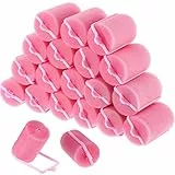 18 Pezzi Spugna Capelli Bigodini 40 mm Schiuma Morbida Capelli Styling Bigodini di Grandi Dimensioni Parrucchiere Bigodini per Donne e Bambini (40 mm)