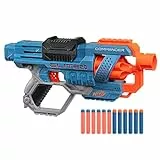 Hasbro Nerf Elite 2.0-Commander RD-6 (blaster con tamburo rotante e 12 dardi inclusi), Multicolore, 6.7 x 36.2 x 24.1 cm