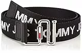 Tommy Jeans Tjw Essential-Cintura in Tessuto, Black, 100 cm Donna