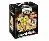 REGALI REGALI | Confezione Regalo 'Sapori D'Italia', Confezione Alimentare Natalizia, Scatola con Parmigiano Reggiano DOP, Pasta, Sugo, Aceto Balsamico di Modena e Mini Ricettario, Idea Regalo