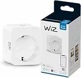 WiZ Smart Plug WiFi, Controllo tramite app o Controllo Vocale (Alexa, Apple HomeKit, Google Home)