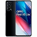 OPPO - Find X3 Lite 5G, Smartphone, display 6,43' AMOLED 90 Hz, 8 GB + 128 GB, Snapdragon 765 G, 4300 mAh, ricarica rapida 65 W, Quadrupla fotocamera 64MP + 8MP + 2MP + 2MP,) nero, Vdf Libero