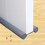 Faffooz 96 cm Paraspifferi per Porte Porta Guarnizione Inferiore Universale Porte Striscia di Tenuta Inferiore della Porta Paraspifferi Sottoporta Nastro Sigillante Antipolvere, Anti-rumore, Anti-Bug