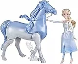 Disney Hasbro Frozen - Frozen 2, Elsa E Il Cavallo Nokk Elettronico (Bambola Di Elsa Con Cavallo Che Nuota E Cammina Ispirati Al Film Frozen 2)