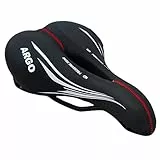 Selle Montegrappa Sella Bicicletta da Città MTB Sella Pelle Uomo Donna 1370 Argo in Nero per Bici Città Mountain Bike Mountain Bike - Made in Italy