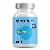 Magnesio Citrato Integratore con Vitamina B12 e B6, 250mg Magnesio Elementare + 1,1µg di Vitamina B12 e 0,63µg di Vitamina B6, 180 capsule Vegan, per Muscoli e Ossa